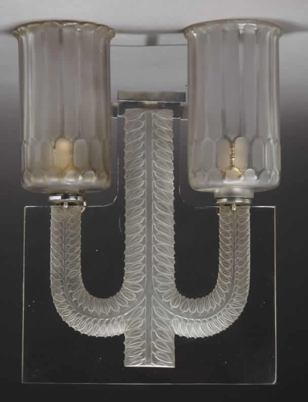 Rene Lalique Saint Nabor Sconce