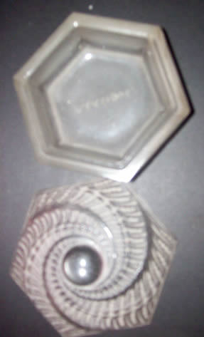 Rene Lalique Covered Box Saint-Nectaire