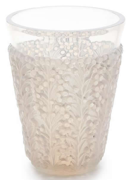 Rene Lalique Vase Saint-Tropez