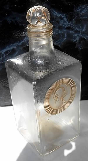 Rene Lalique Decanter Sainte-Odile