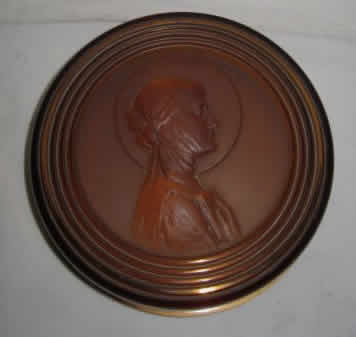 Rene Lalique Covered Box Sainte-Odile