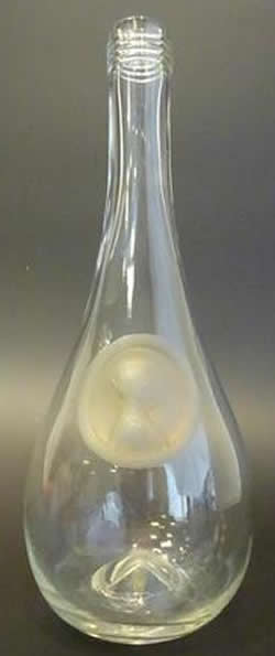 Rene Lalique Wine Bottle Clos Saint Odile