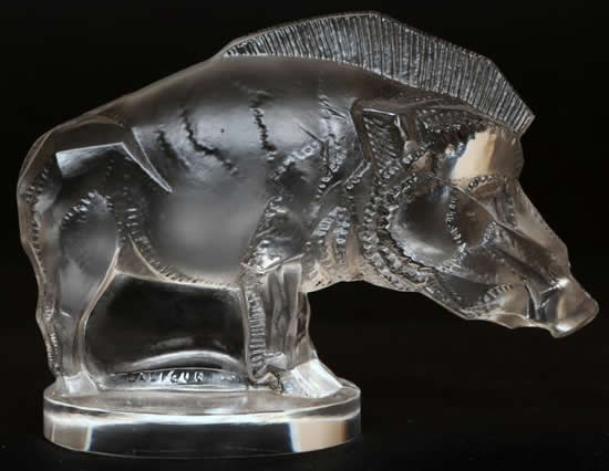 Rene Lalique Car Mascot Sanglier