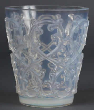 Rene Lalique Vase Sarments