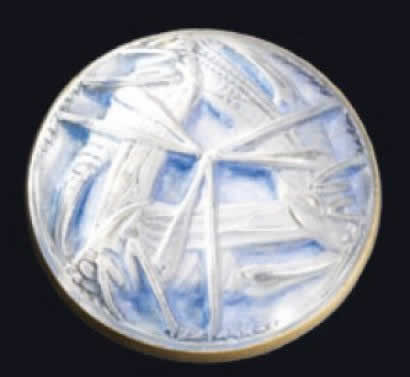 Rene Lalique Sauterelles Brooch