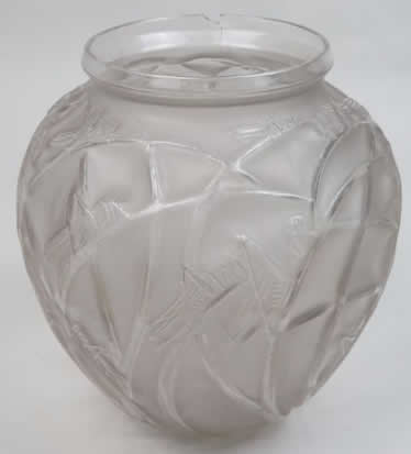 Rene Lalique Vase Sauterelles