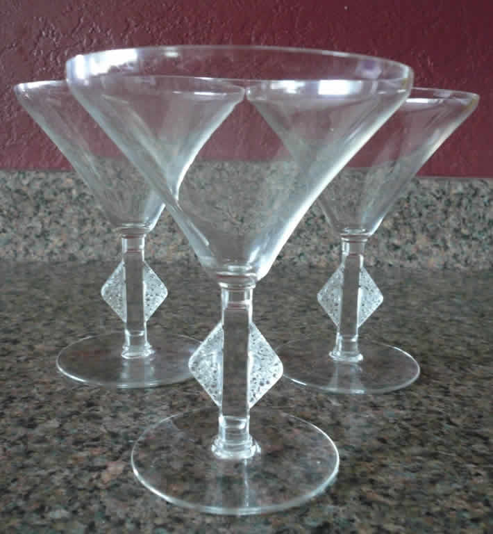 Rene Lalique Champagne Glass Saverne