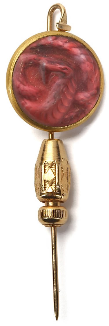 Rene Lalique Bouton Serpent