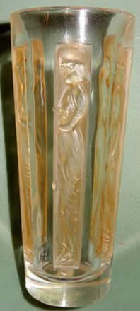 Rene Lalique Glass Six Figurines