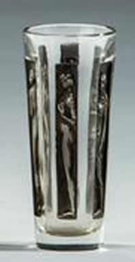 Rene Lalique Glass Six Figurines