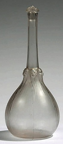 Rene Lalique Six Tetes Decanter