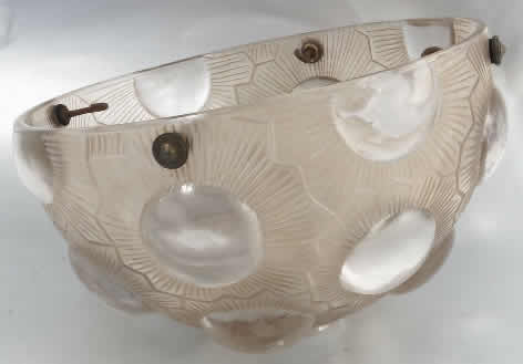 Rene Lalique Light Fixture Soleil