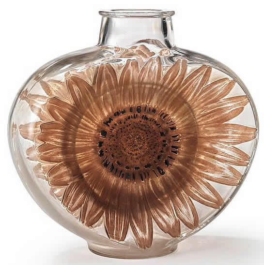 Rene Lalique Vase Soleil