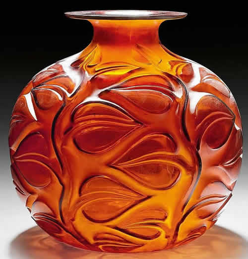 Rene Lalique Vase Sophora