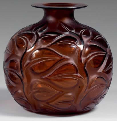 Rene Lalique Vase Sophora