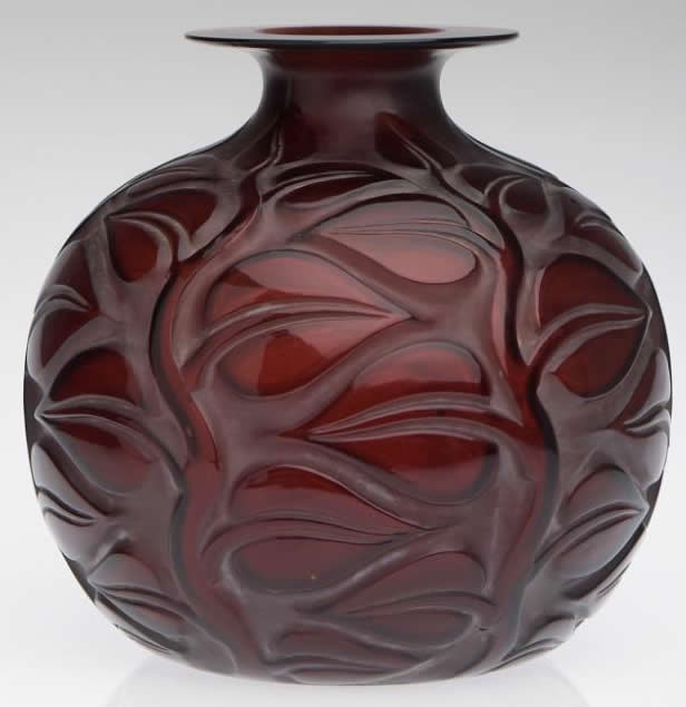 Rene Lalique Vase Sophora