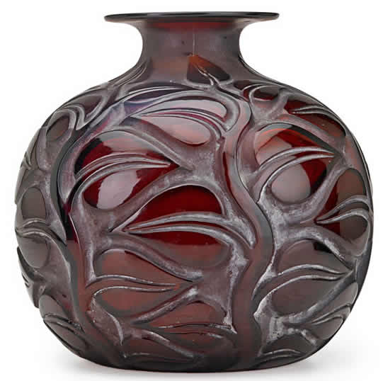 Rene Lalique Vase Sophora