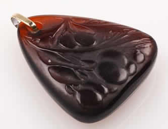 Rene Lalique Pendant Sorbier