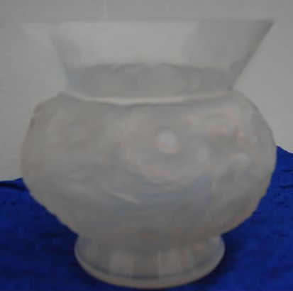 Rene Lalique Vase Soucis