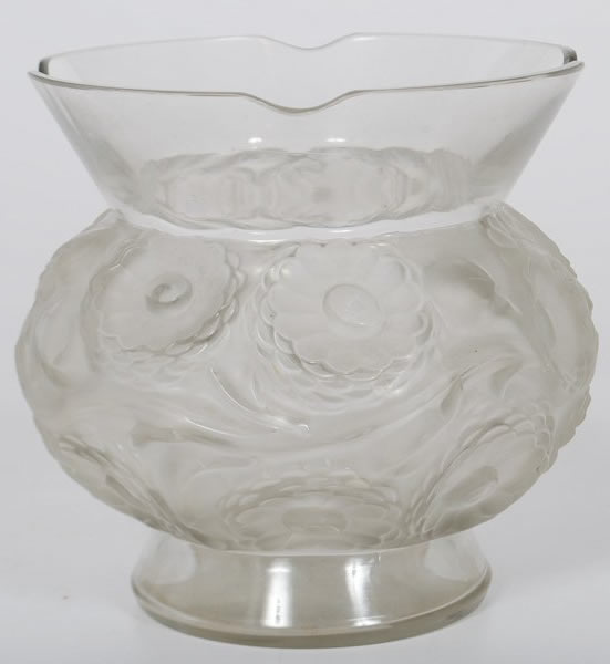Rene Lalique Vase Soucis