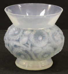Rene Lalique Vase Soucis