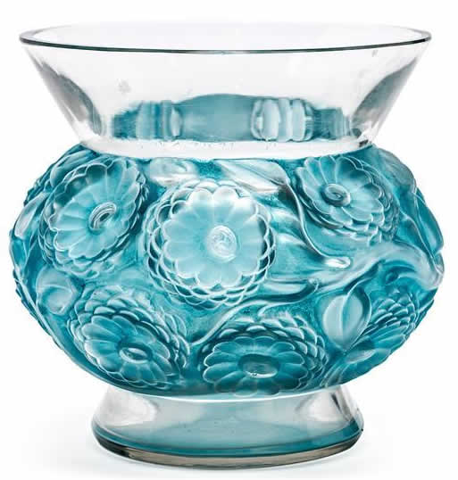 Rene Lalique Vase Soucis