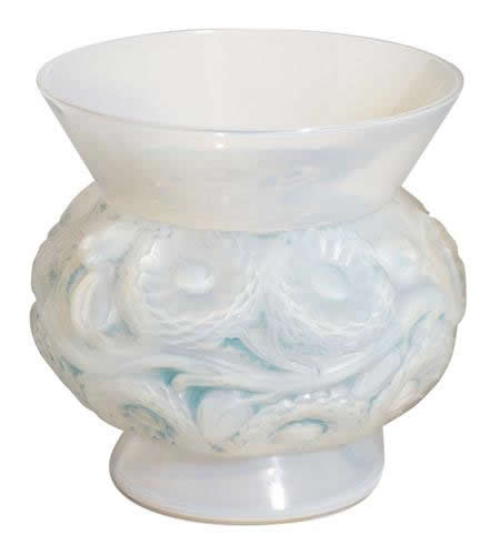 Rene Lalique Vase Soucis