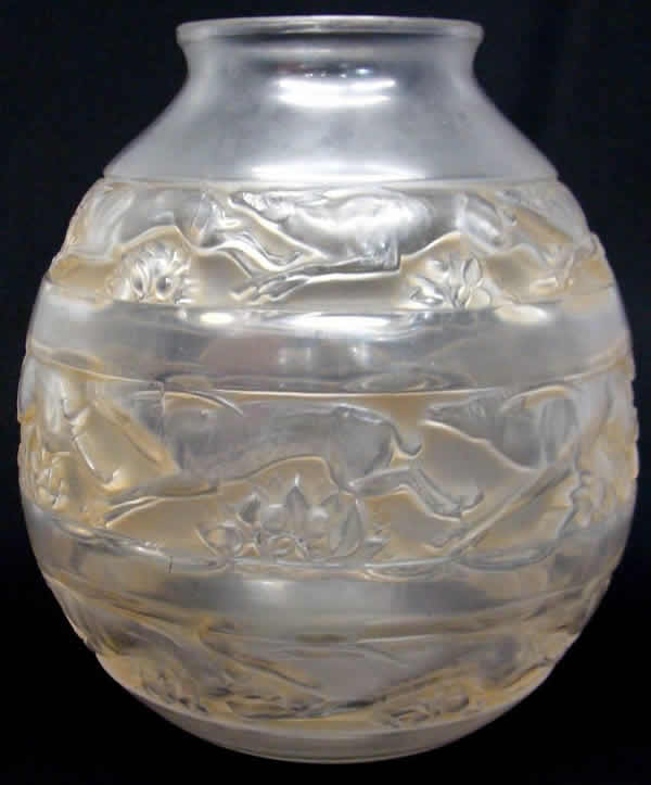 Rene Lalique Vase Soudan