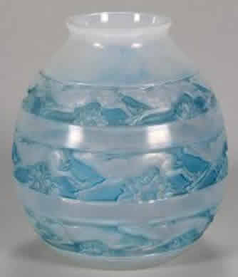Rene Lalique Vase Soudan
