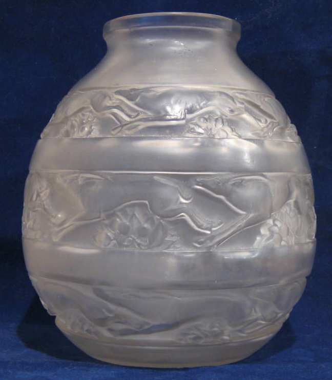 Rene Lalique Vase Soudan