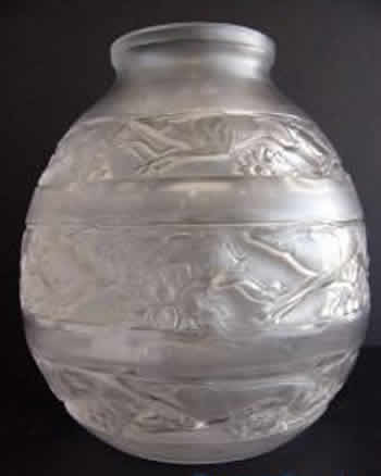 Rene Lalique Vase Soudan