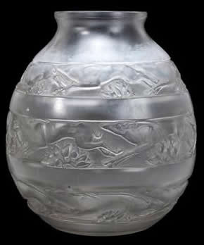 Rene Lalique Vase Soudan