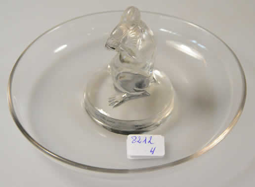 Rene Lalique Ashtray Souris