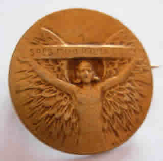 Rene Lalique Spes Mihi Prima Deus Brooch