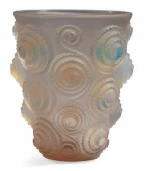 Rene Lalique Spirales Vase