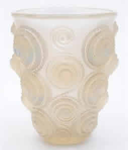 Rene Lalique Vase Spirales