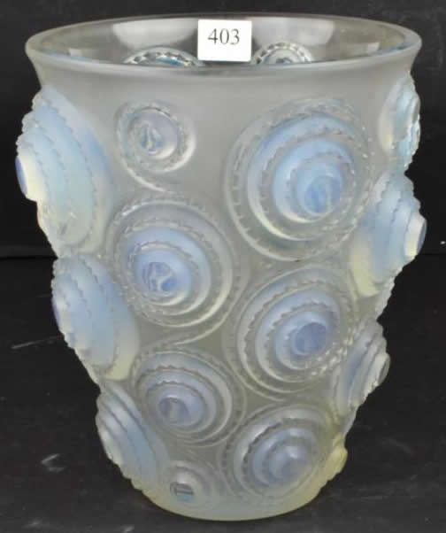 Rene Lalique Vase Spirales