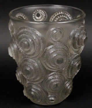 Rene Lalique Vase Spirales