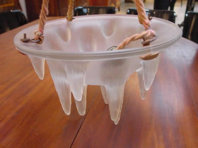 Rene Lalique Chandelier Stalactites