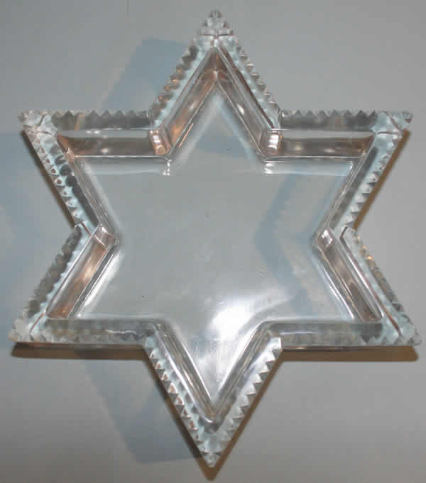 Rene Lalique Jardiniere Star of David