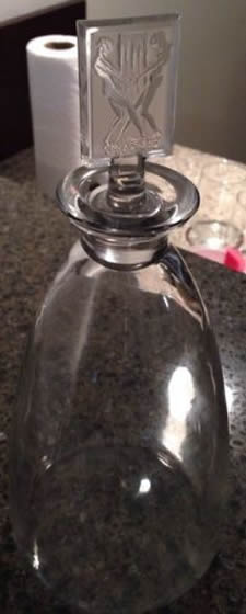 Rene Lalique Decanter Strasbourg