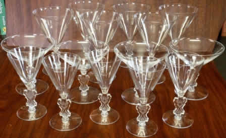 Rene Lalique Water Glass Strasbourg