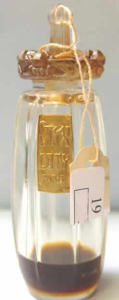 Rene Lalique Perfume Bottle Styx