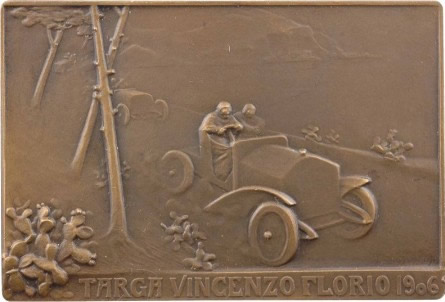 Rene Lalique Plaque Targa Vincenzo Florio 1906