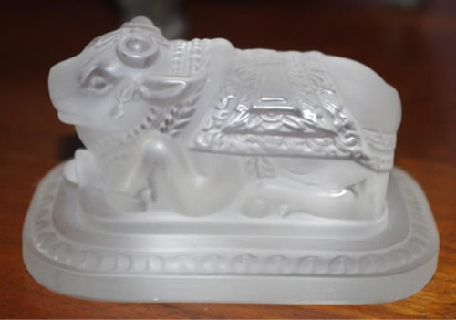 Rene Lalique Paperweight Taureau Sacre