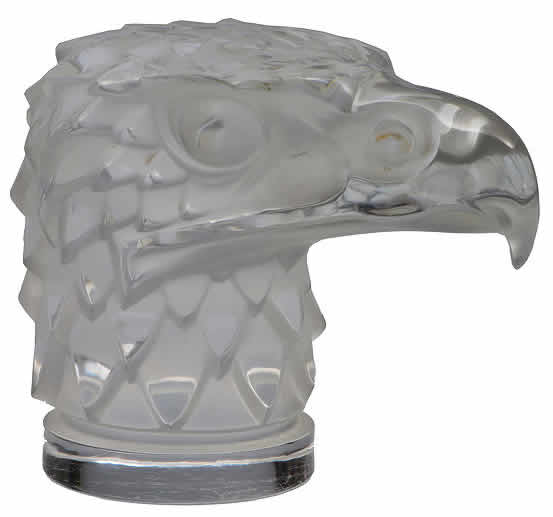 Rene Lalique Bouchon De Radiateur Tete D'Aigle
