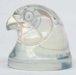 Rene Lalique Tete D'Epervier Paperweight
