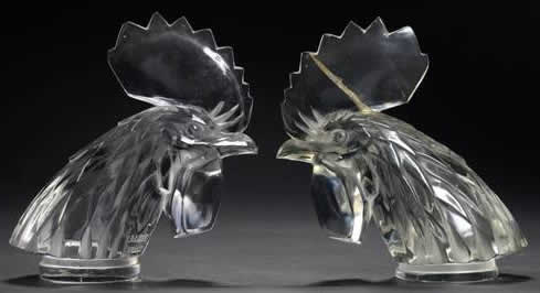 Rene Lalique Bouchon De Radiateur Tete De Coq