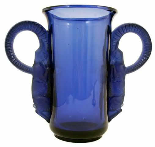 Rene Lalique Vase Thibet