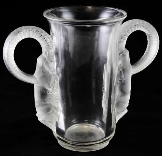 Rene Lalique Vase Thibet
